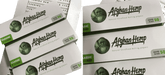 Afghan Hemp All Natural Rolling Papers 1 1/4 Size  (4 Pack) - Discreet Smoker